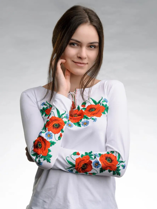 Вышитая рубашка Melanika модель 1527325624 Фото