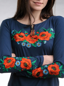 Вышитая рубашка Melanika модель 1375575531 Вышитая рубашка Melanika модель 1375575531 Фото