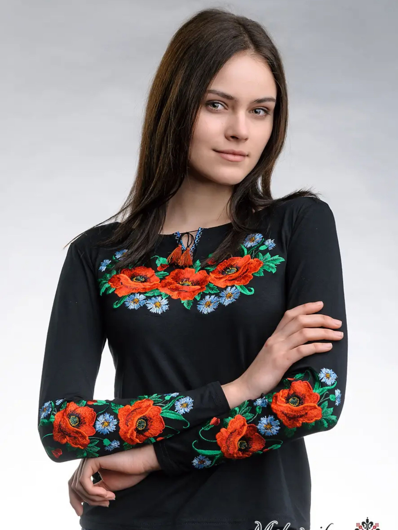 Вышитая рубашка Melanika модель 1527330910 Фото