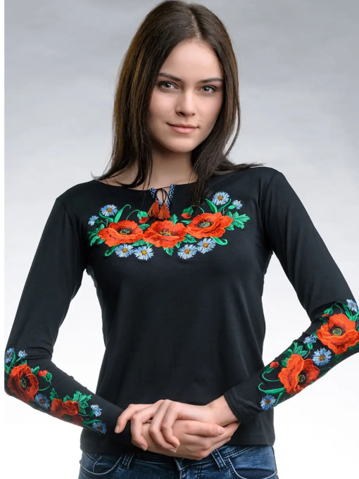 Вышитая рубашка Melanika модель 1527330910 Фото