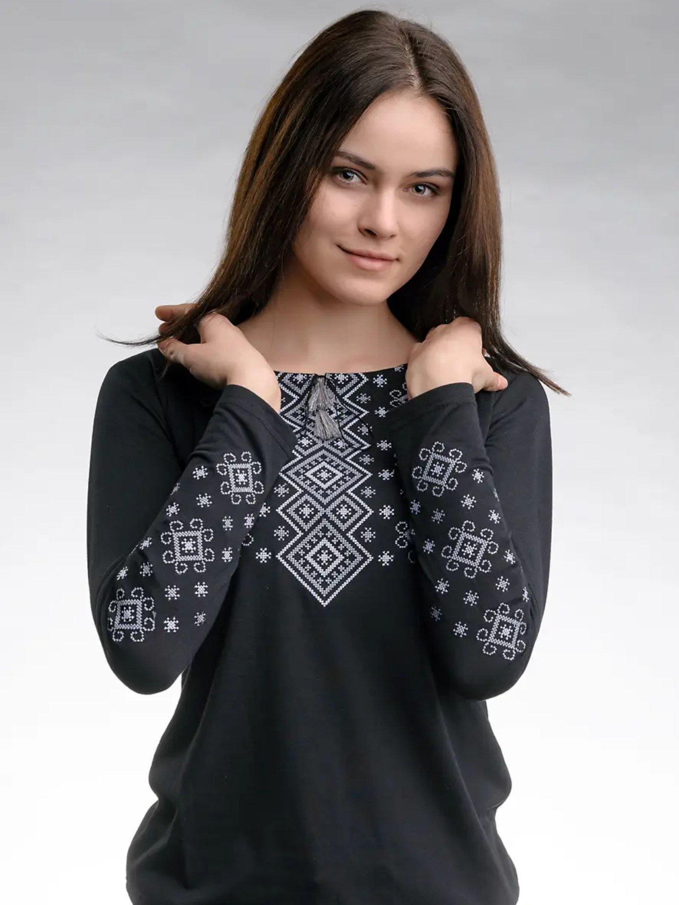 Вышитая рубашка Melanika модель 1527347326 Фото