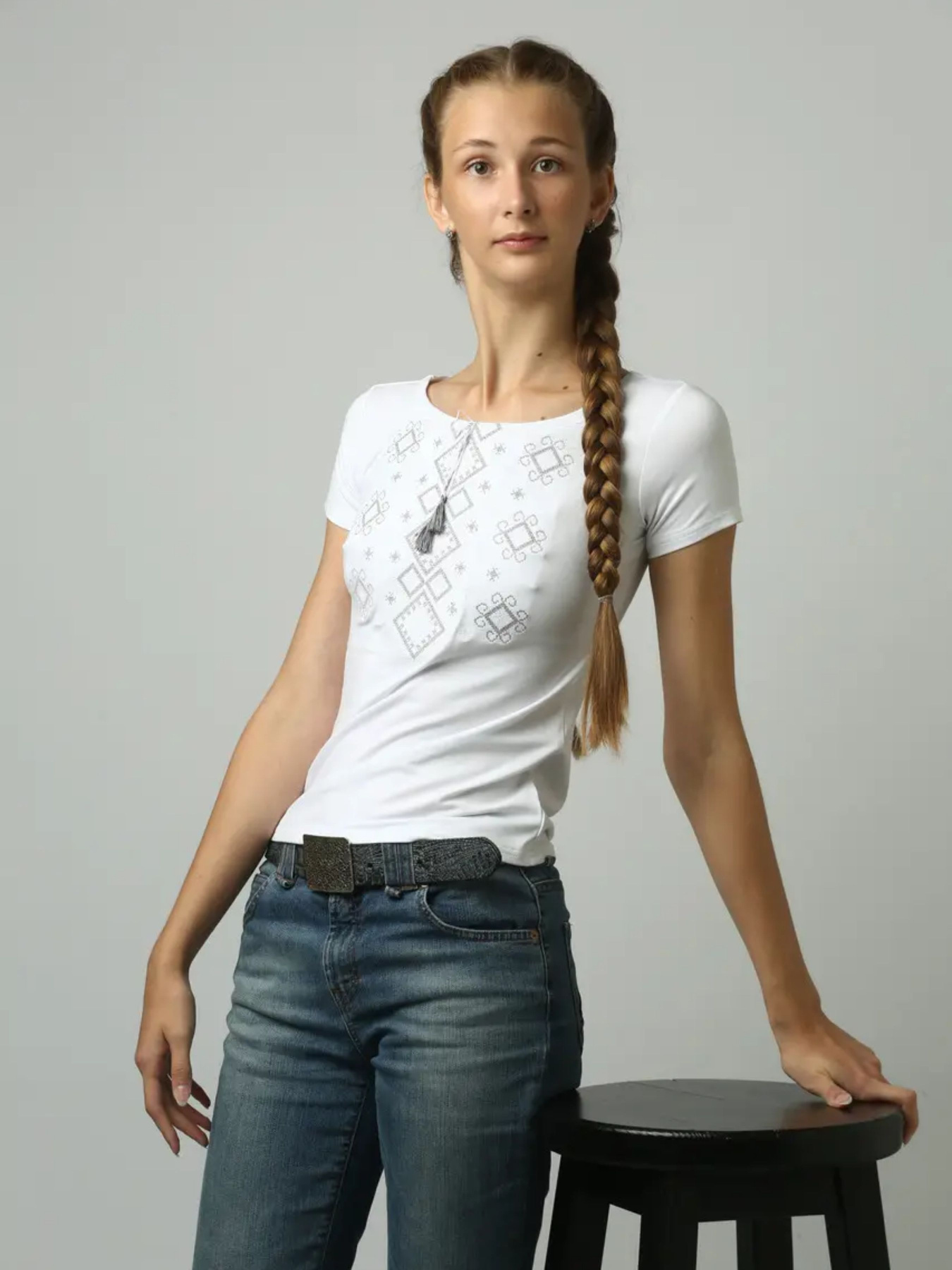 Вышитая рубашка Melanika модель 1950965691 Фото