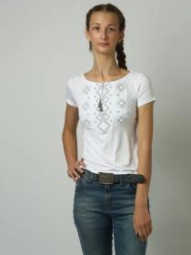 Вышитая рубашка Melanika модель 1950965691 Вышитая рубашка Melanika модель 1950965691 Фото