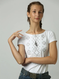 Вышитая рубашка Melanika модель 1950965691 Вышитая рубашка Melanika модель 1950965691 Фото