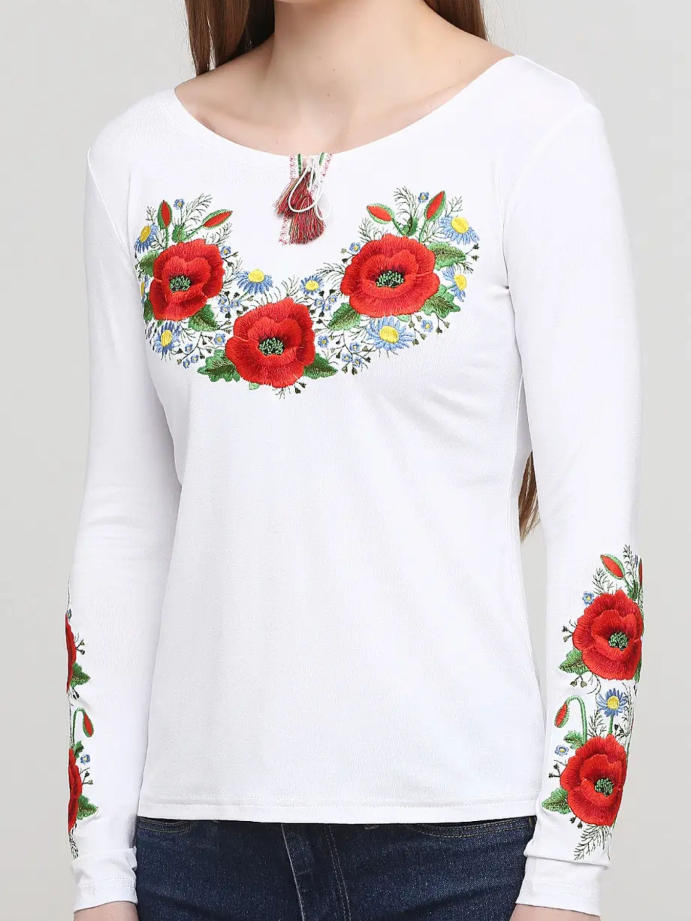 Вышитая рубашка Melanika модель 1527320904 Фото