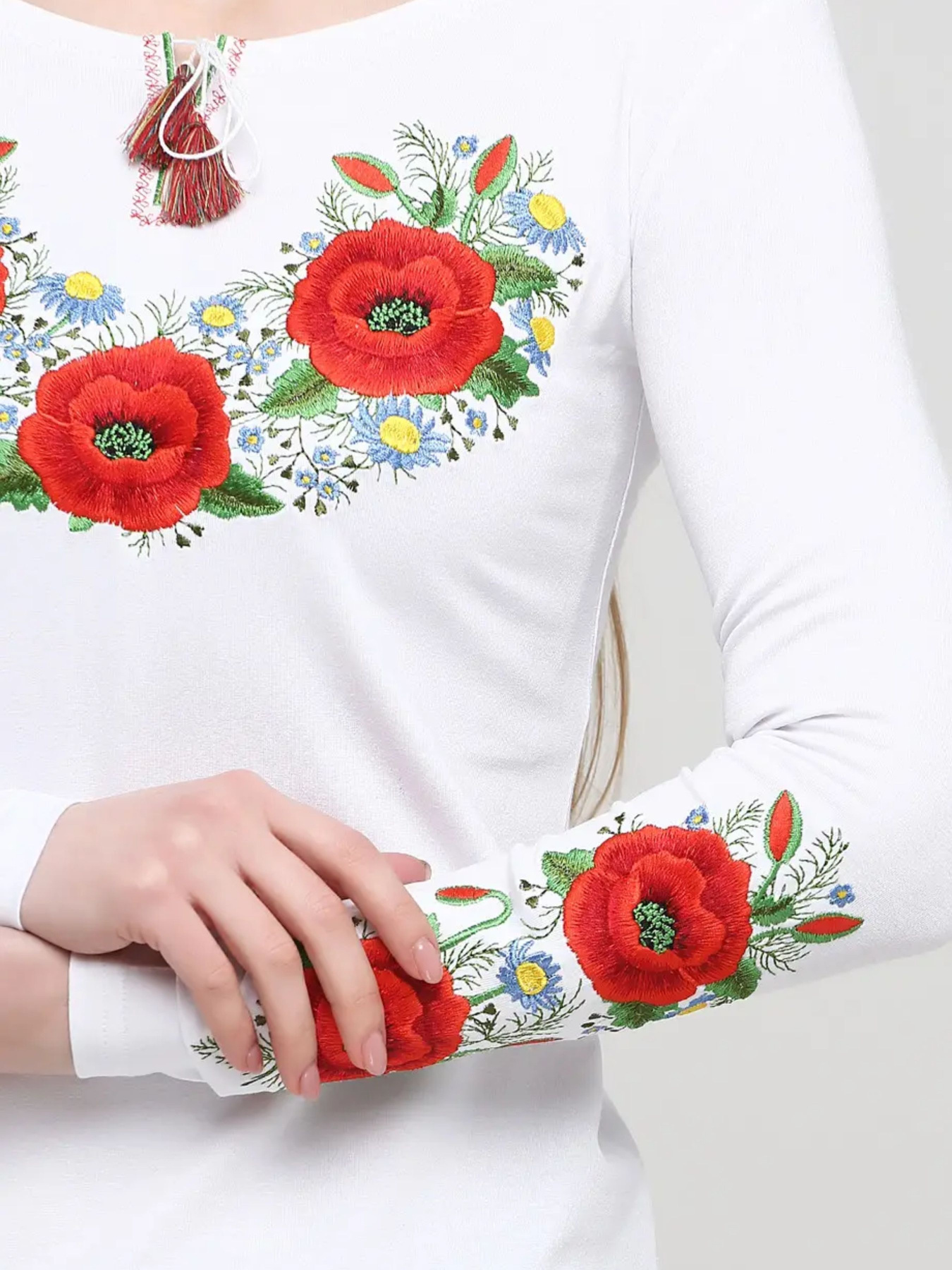 Вышитая рубашка Melanika модель 1527320904 Фото