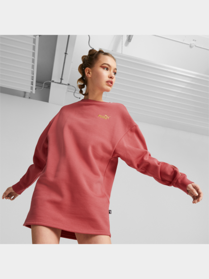 Платье миди PUMA Ess+ Minimal Gold Crew Dress модель 680023 — фото 3 - INTERTOP