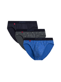 Набір трусів Atlantic модель 3MP-158_GRF_NIE_GRA Набір трусів Atlantic модель 3MP-158_GRF_NIE_GRA Фото