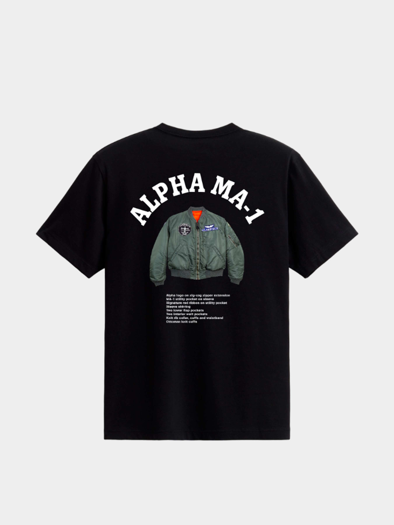 Футболки и поло Alpha Industries модель UTA54003PK_001 Фото