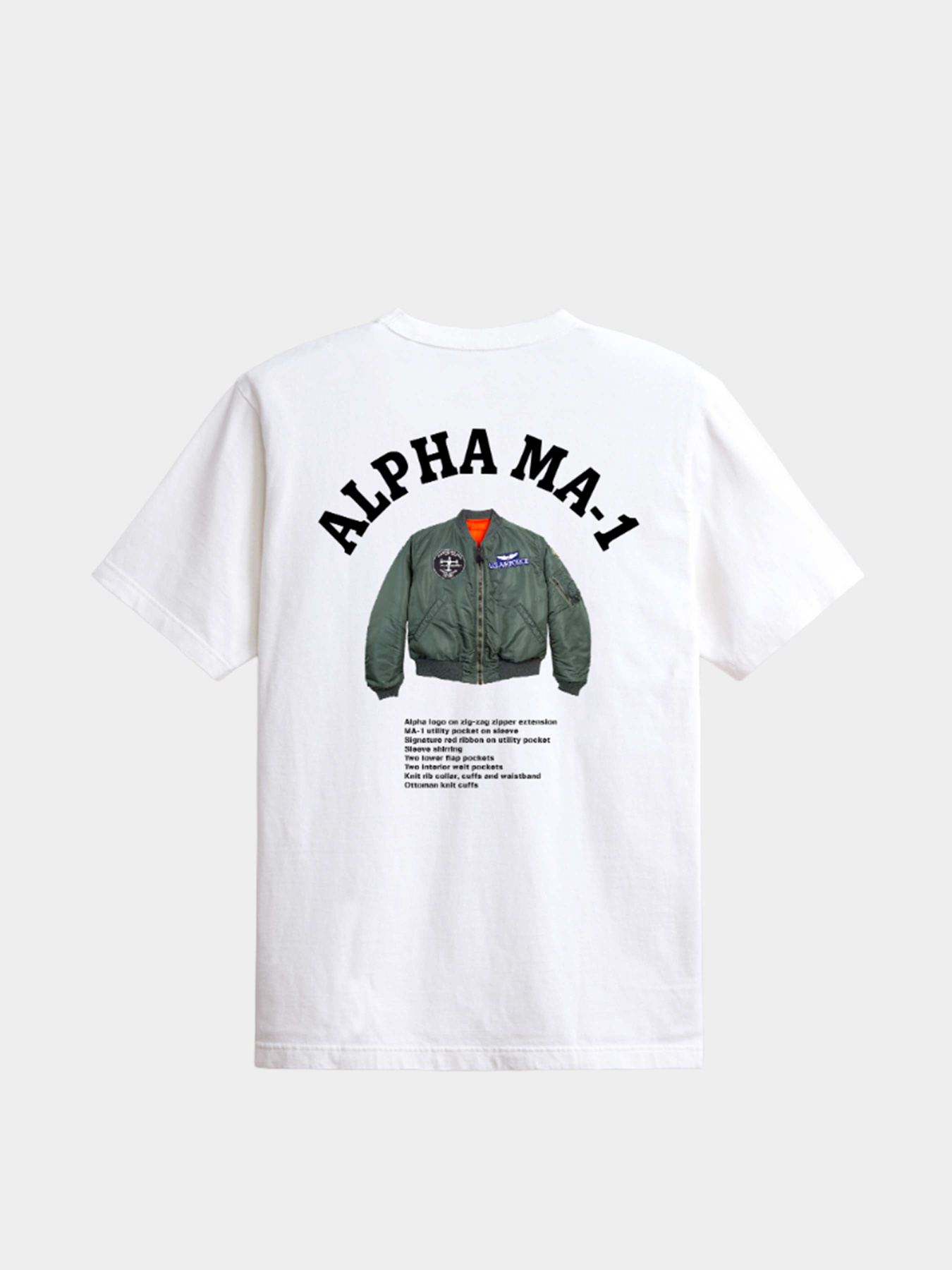 Футболки и поло Alpha Industries модель UTA54003PK_100 Фото