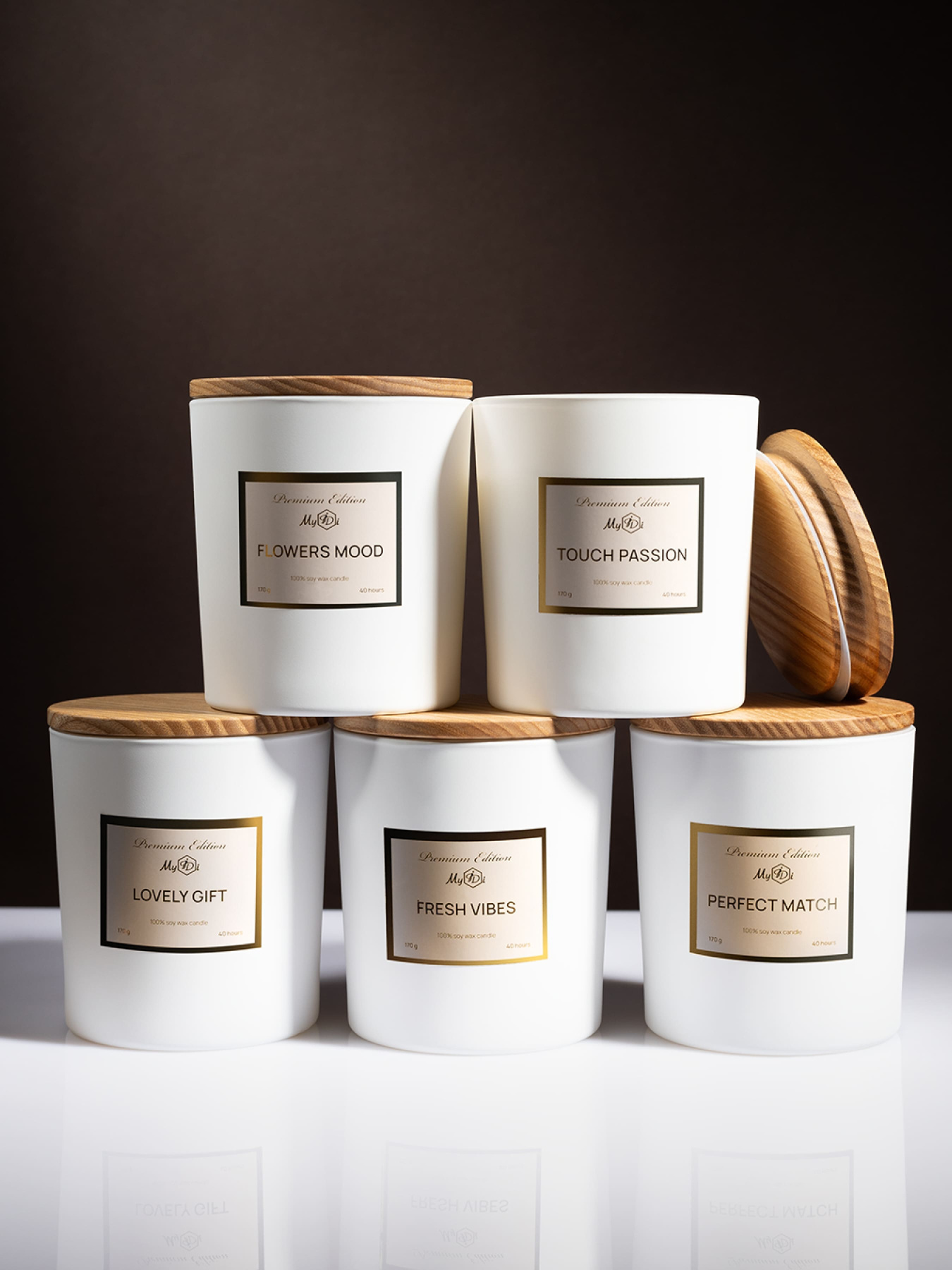 Ароматична свічка Ідеальна пара MyIDi модель A00041sv Фото