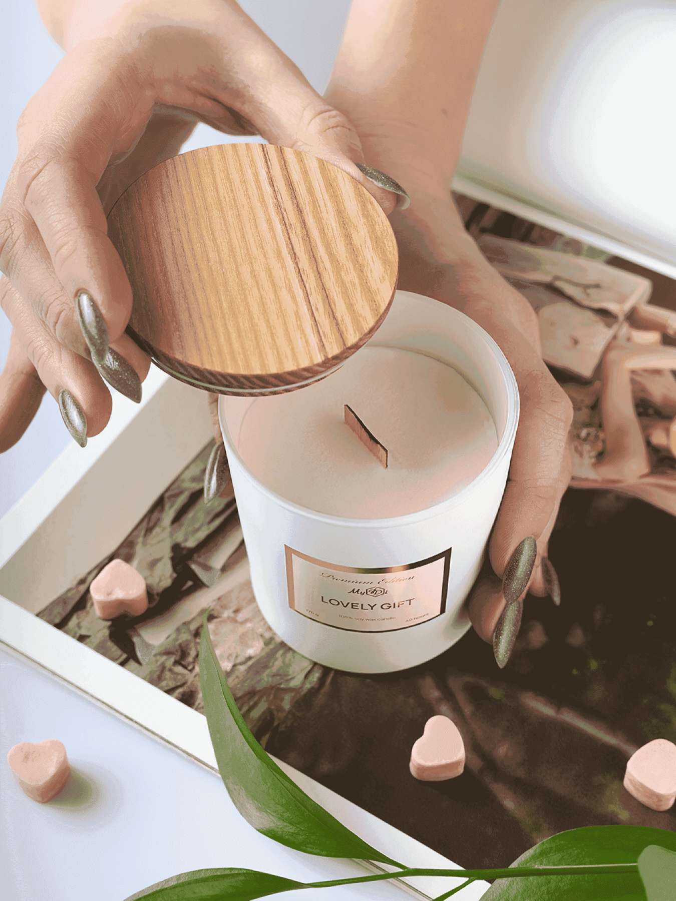 Ароматична свічка Улюблений подарунок MyIDi модель A00042sv Ароматична свічка Улюблений подарунок MyIDi модель A00042sv Фото