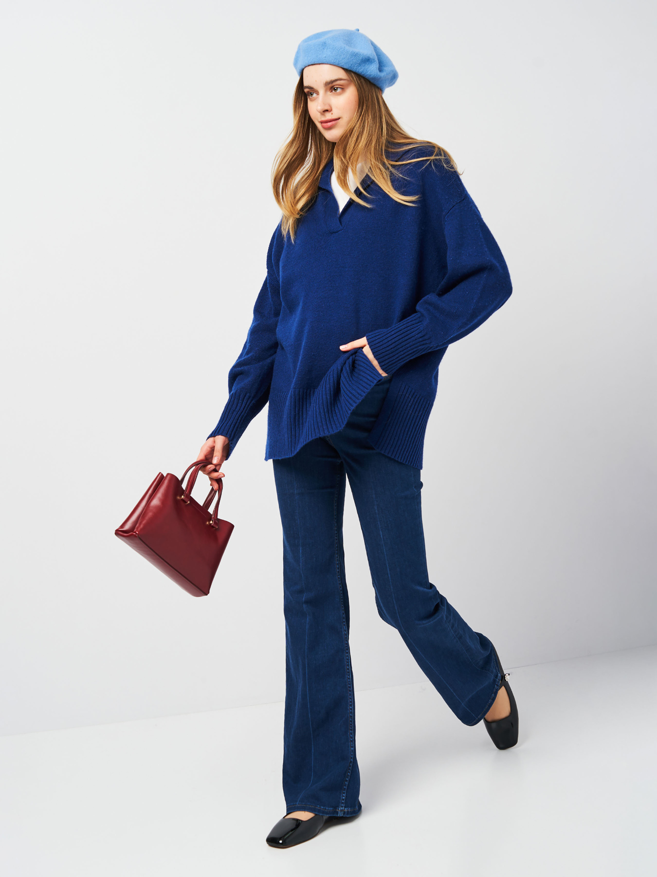 Расклешенные джинсы C&A модель 71808 Расклешенные джинсы C&A модель 71808 Фото