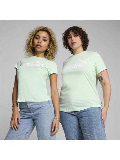 Футболка PUMA Ess Logo Tee модель 586775 — фото 3 - INTERTOP