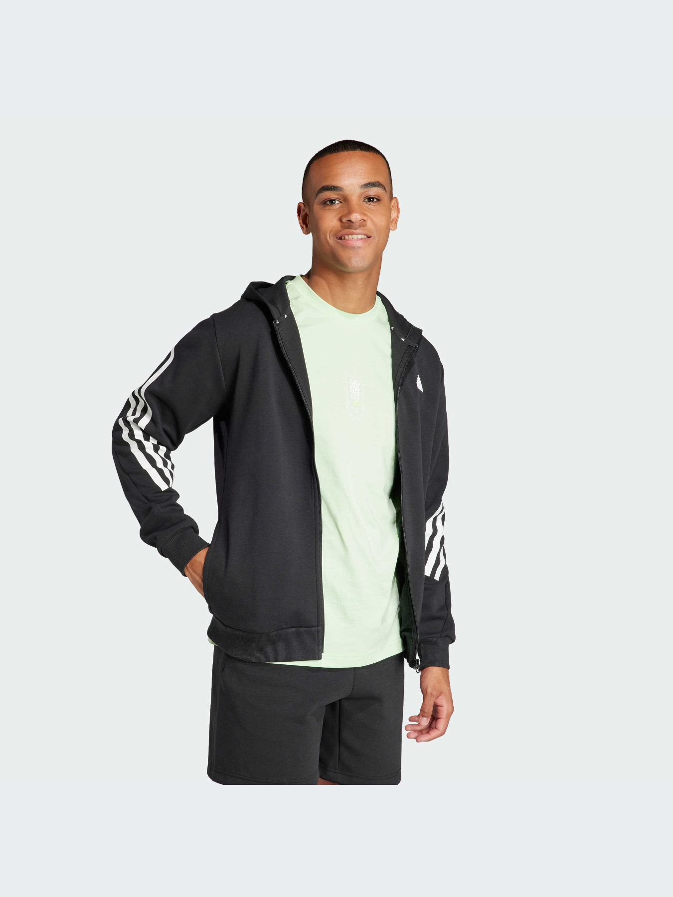 Кофта Adidas 3 Stripes модель IR9159 Фото