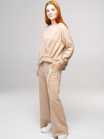 Свитшот Роза модель 230408_beige Фото