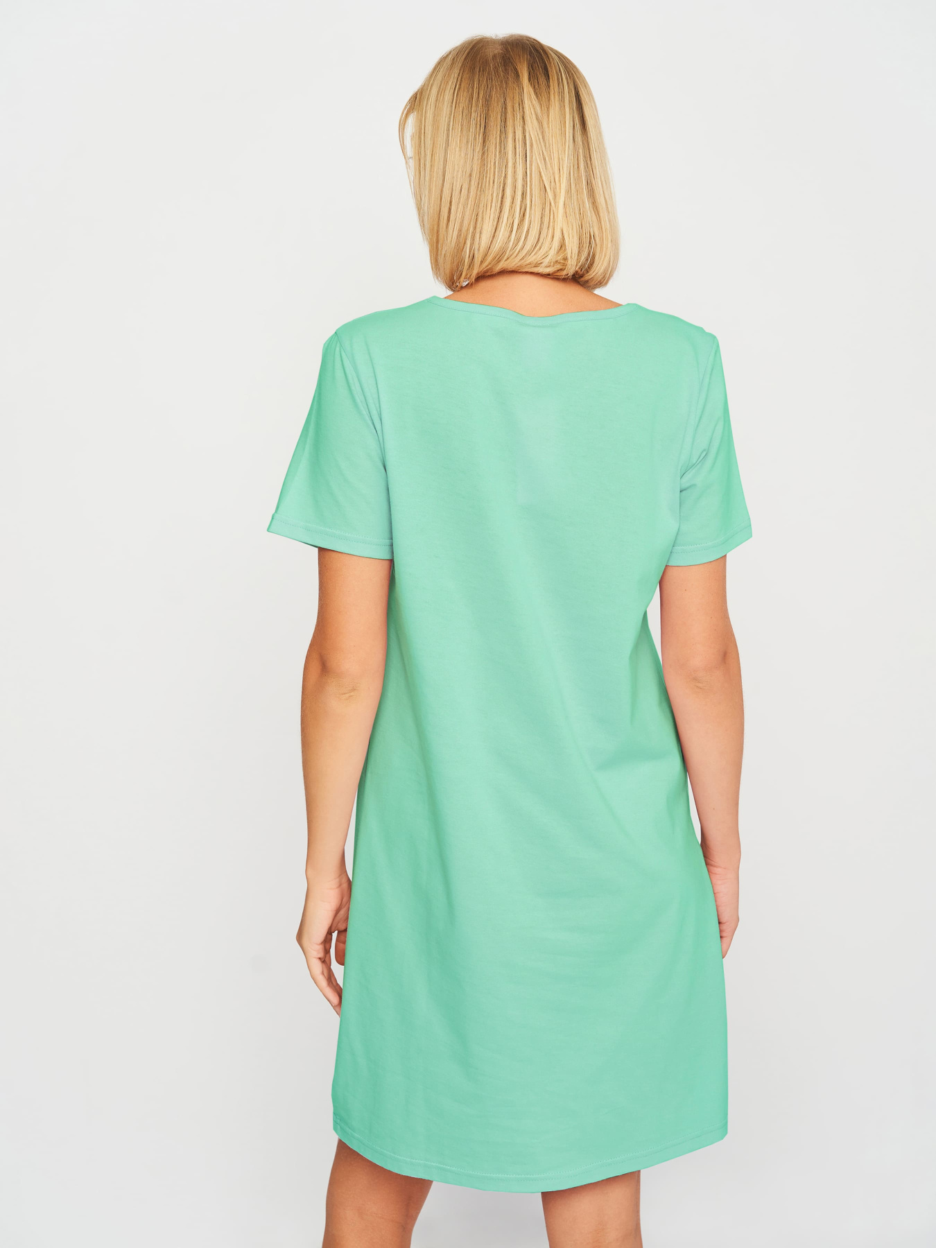 Ночная рубашка Роза модель 230423_mint Фото