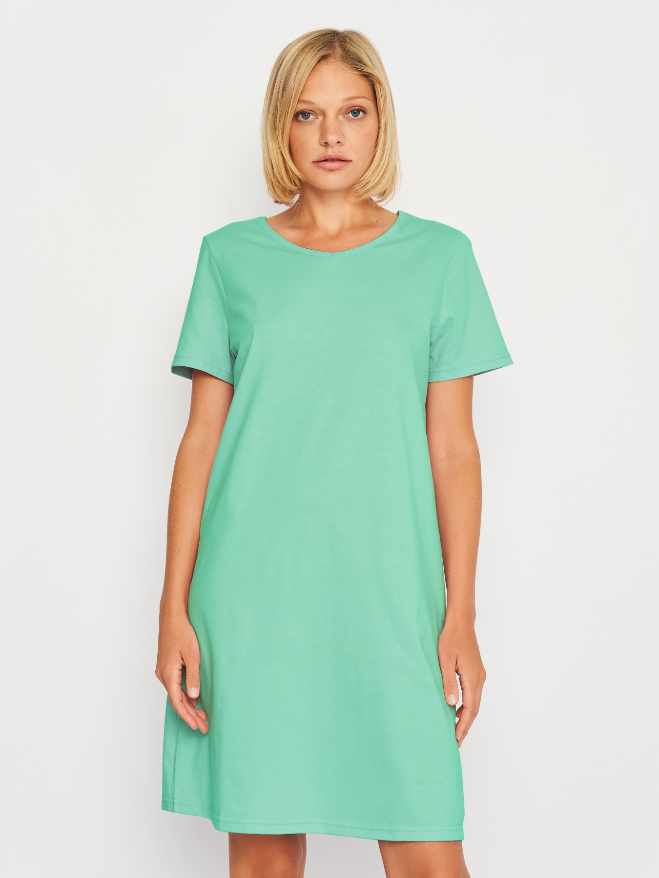 Ночная рубашка Роза модель 230423_mint Фото