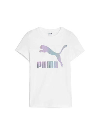 Футболка PUMA Classics Iridescent Logo Tee модель 622904 - фото