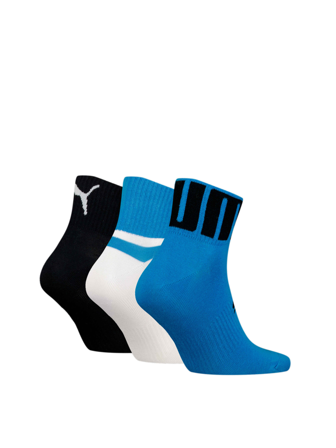 Набор носков PUMA Unisex Big Logo Quarter модель 938389 Набор носков PUMA Unisex Big Logo Quarter модель 938389 Фото