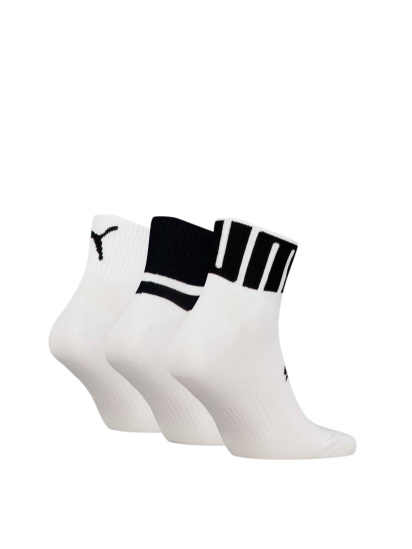 Набор носков PUMA Unisex Big Logo Quarter модель 938389 — фото - INTERTOP