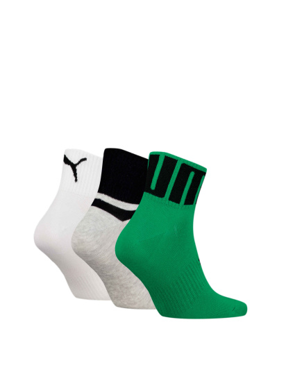 Набор носков PUMA Unisex Big Logo Quarter модель 938389 — фото - INTERTOP