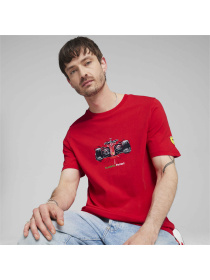 Спортивна футболка PUMA Ferrari Race Graphic Tee модель 623803 Фото