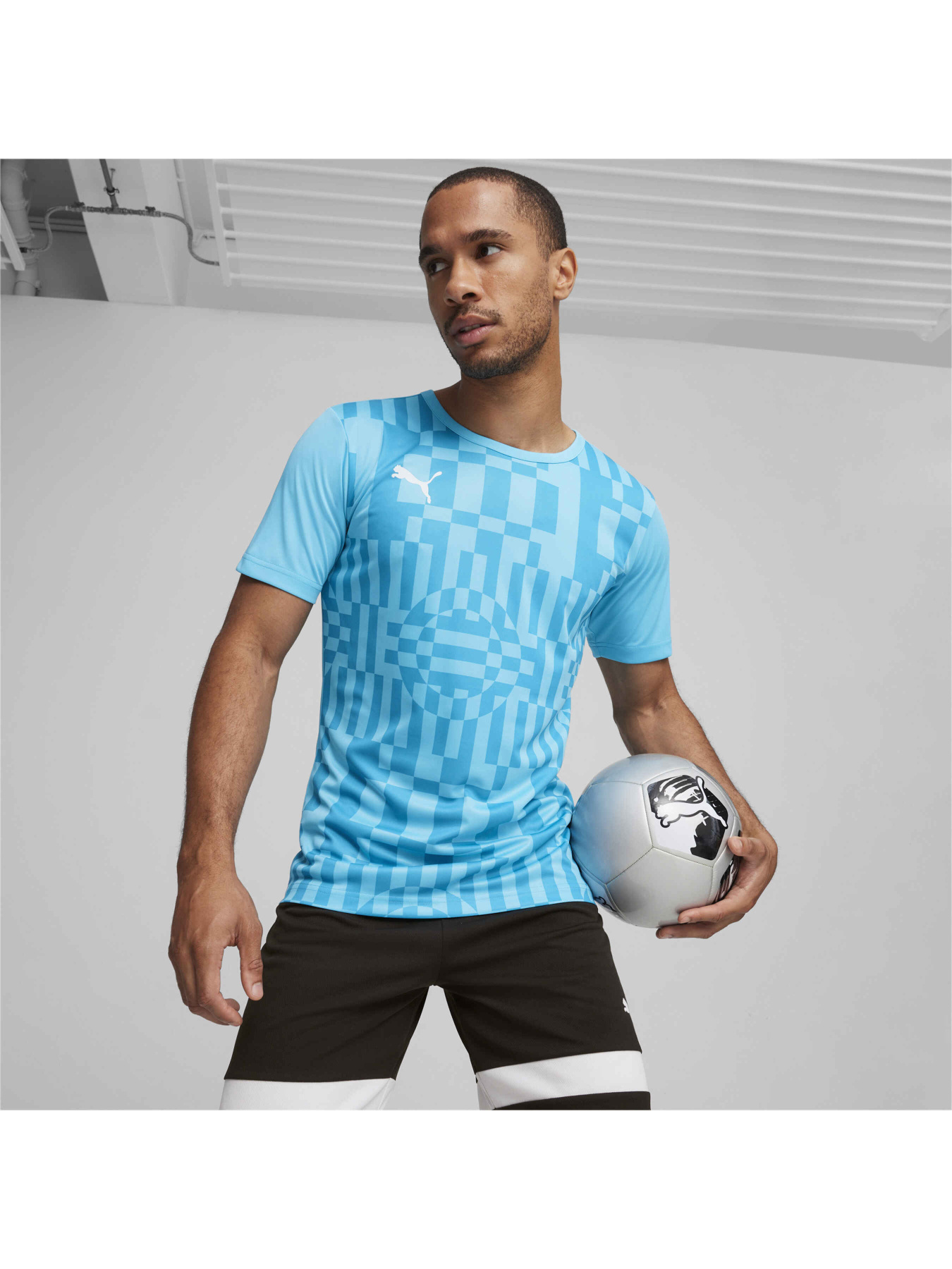 Футболка спортивная PUMA Individualrise Graphicjersey модель 658614 Фото