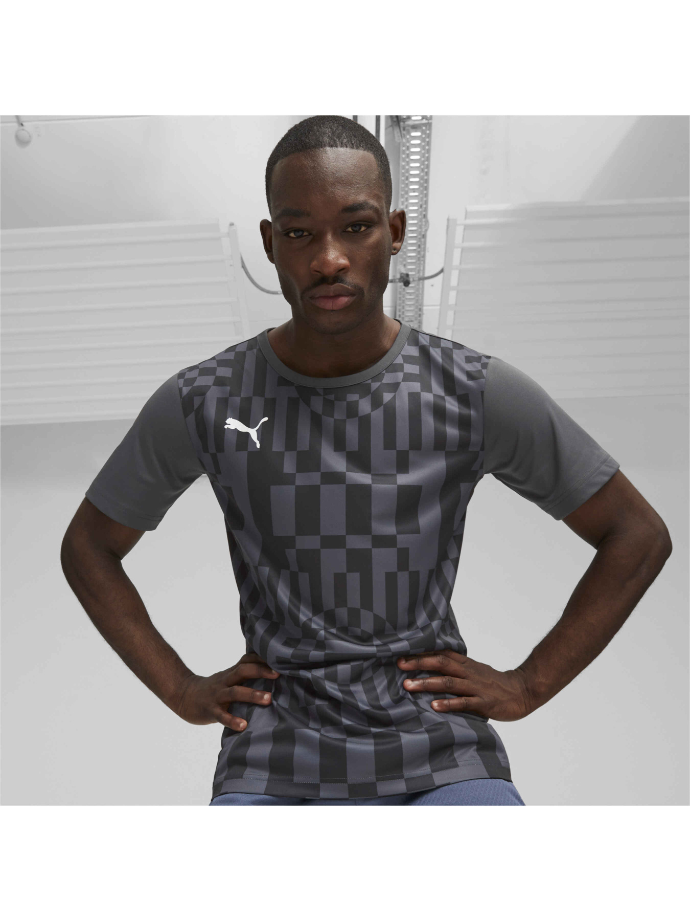 Футболка спортивная PUMA Individualrise Graphicjersey модель 658614 Фото