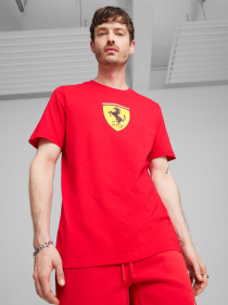 Футболка PUMA Ferrari Race Big Shld T Clrd модель 623805 Фото