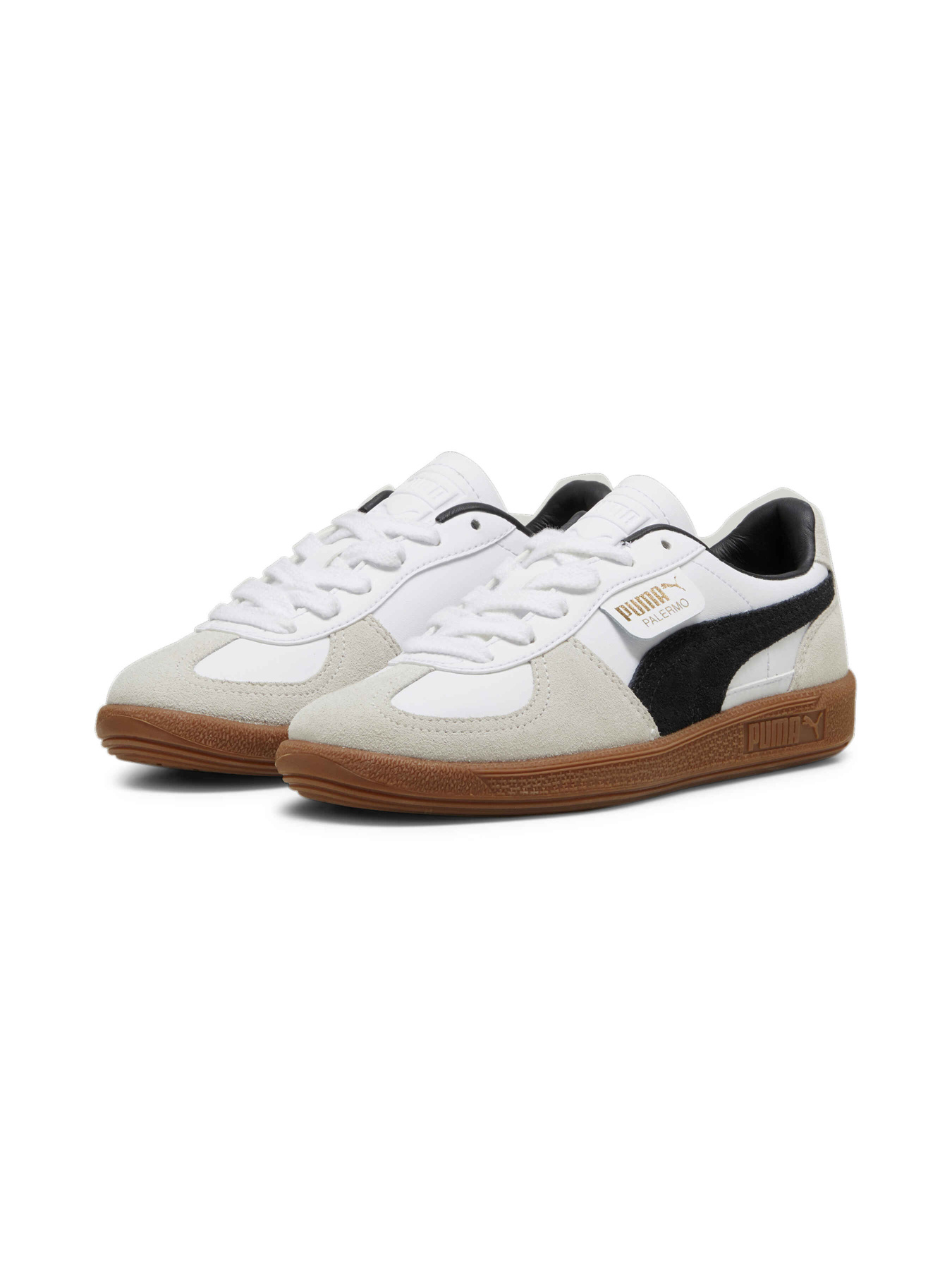 Кеды низкие PUMA Palermo Lth Jr модель 397275 Фото