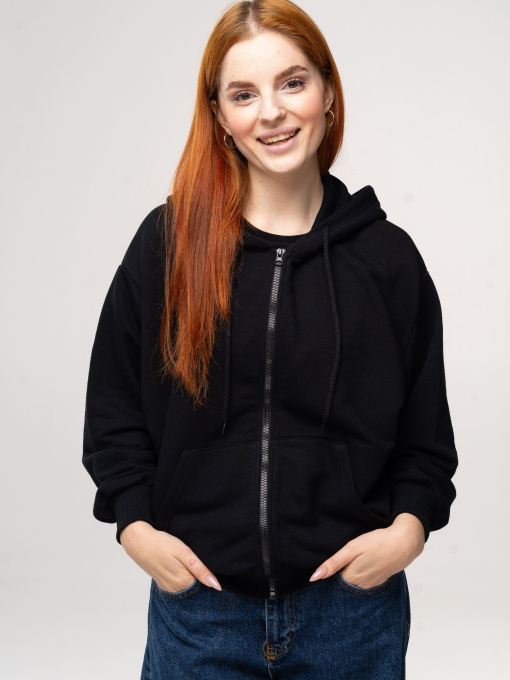 Кофта Роза модель 211201_black Фото