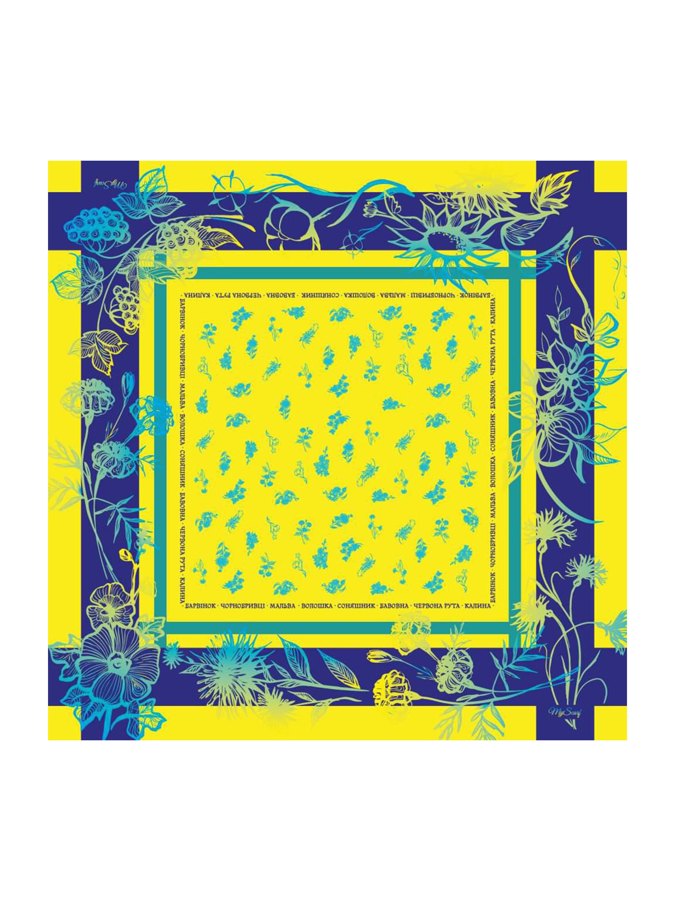 Платок MyScarf модель mp1966141 Фото