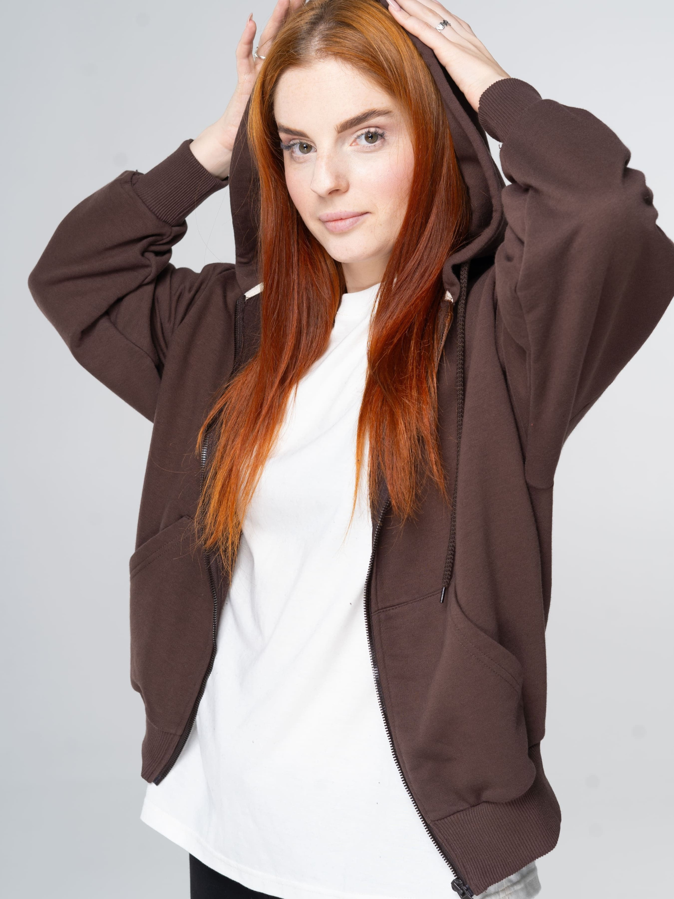 Кофта Роза модель 211201_brown Фото