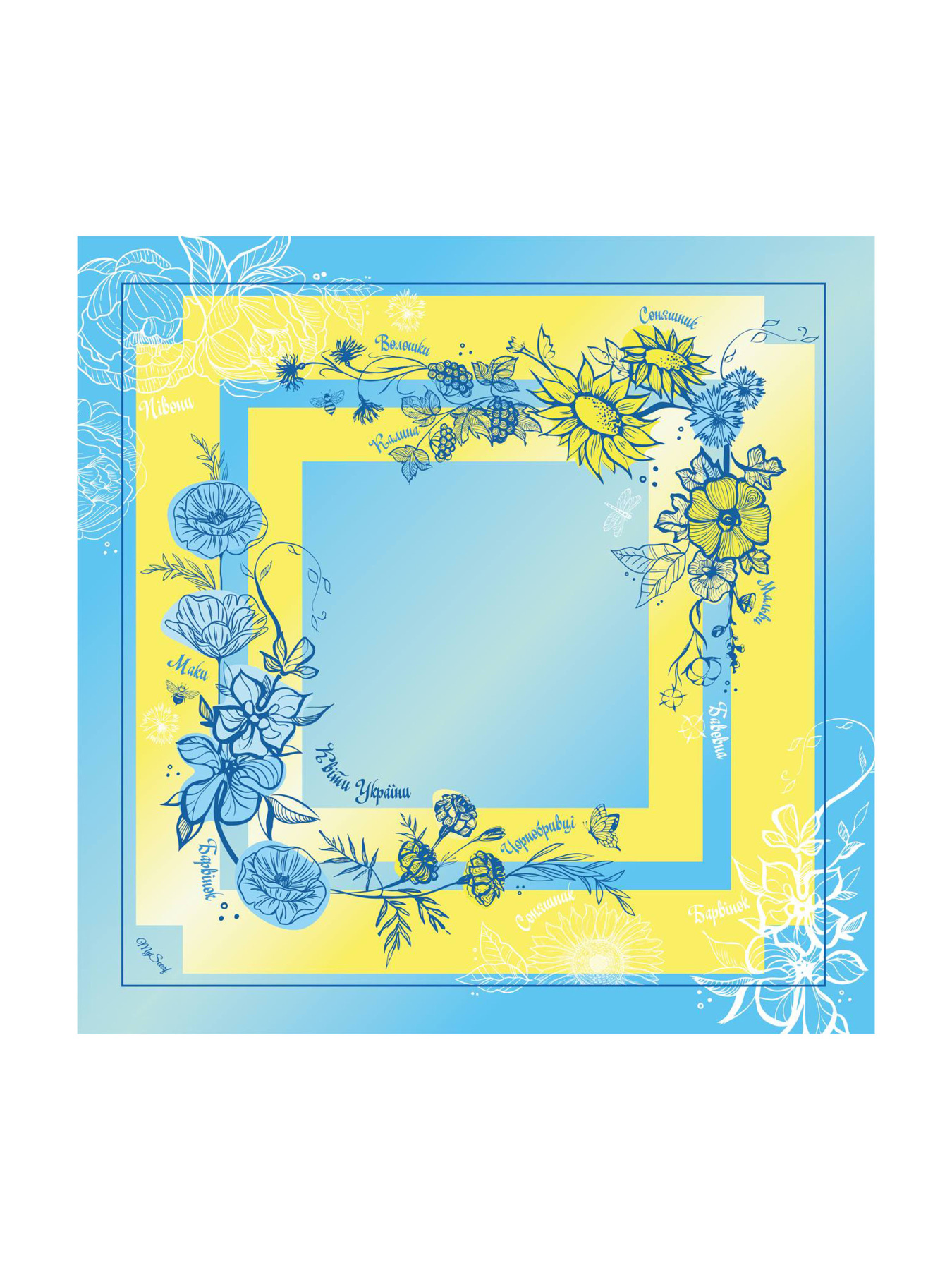 Платок MyScarf модель p1966143 Фото