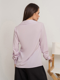 Сорочка ISSA Plus модель SA-504_сиреневый Фото