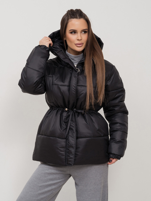 Демісезонна куртка ISSA Plus модель SA-508_черный Фото