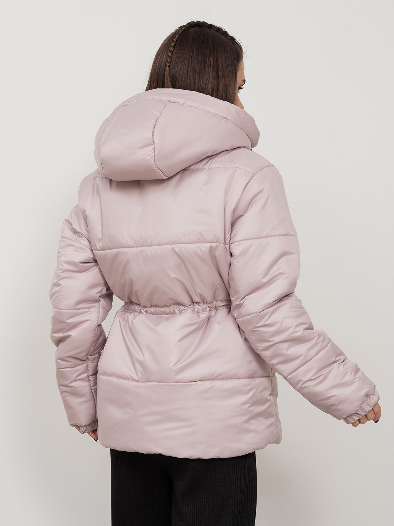 Демісезонна куртка ISSA Plus модель SA-508_бежевый Фото