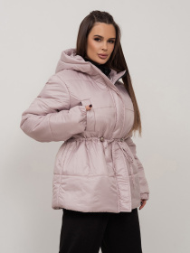 Демісезонна куртка ISSA Plus модель SA-508_бежевый Фото