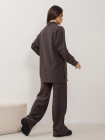 Костюм ISSA Plus модель 14468_коричневый Фото