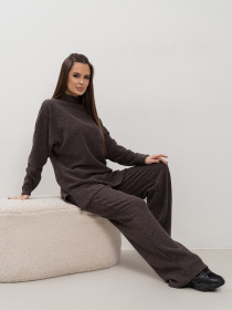 Костюм ISSA Plus модель 14468_коричневый Фото