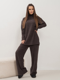 Костюм ISSA Plus модель 14468_коричневый Фото