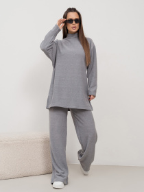 Костюм ISSA Plus модель 14468_серый Фото