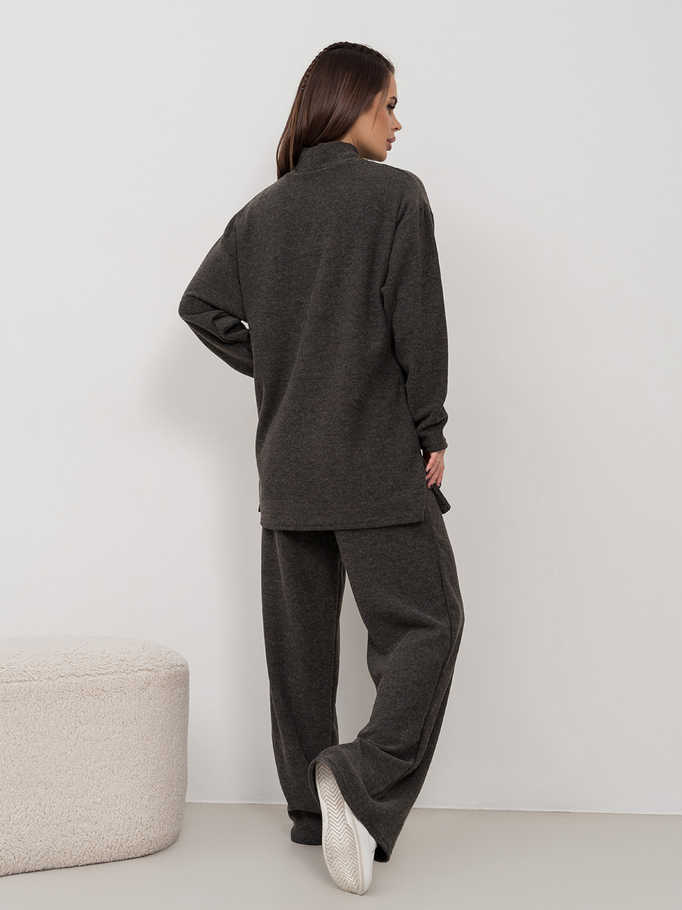 Повсякденний костюм ISSA Plus модель 14468_хаки Повсякденний костюм ISSA Plus модель 14468_хаки Фото