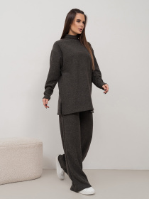 Повсякденний костюм ISSA Plus модель 14468_хаки Повсякденний костюм ISSA Plus модель 14468_хаки Фото