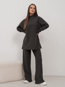 Повсякденний костюм ISSA Plus модель 14468_хаки Повсякденний костюм ISSA Plus модель 14468_хаки Фото