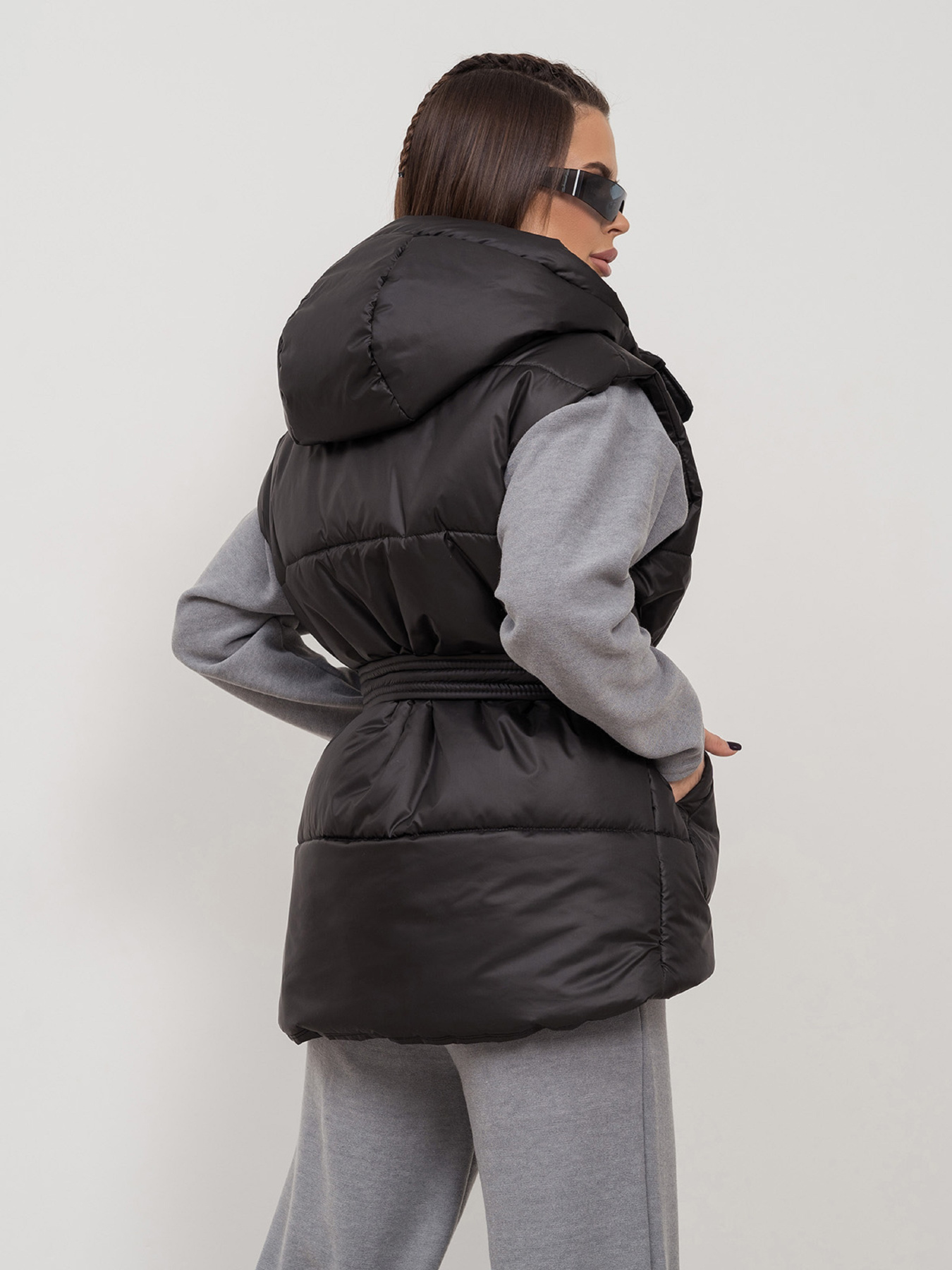 Жилет с утеплителем ISSA Plus модель SA-505_черный Фото