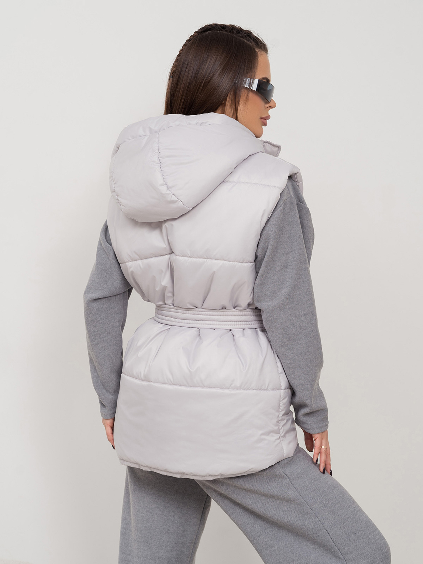 Жилет с утеплителем ISSA Plus модель SA-505_серый Фото