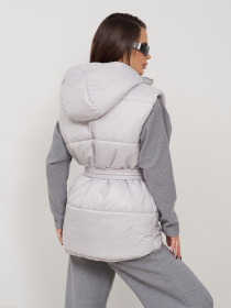 Утеплений жилет ISSA Plus модель SA-505_серый Фото