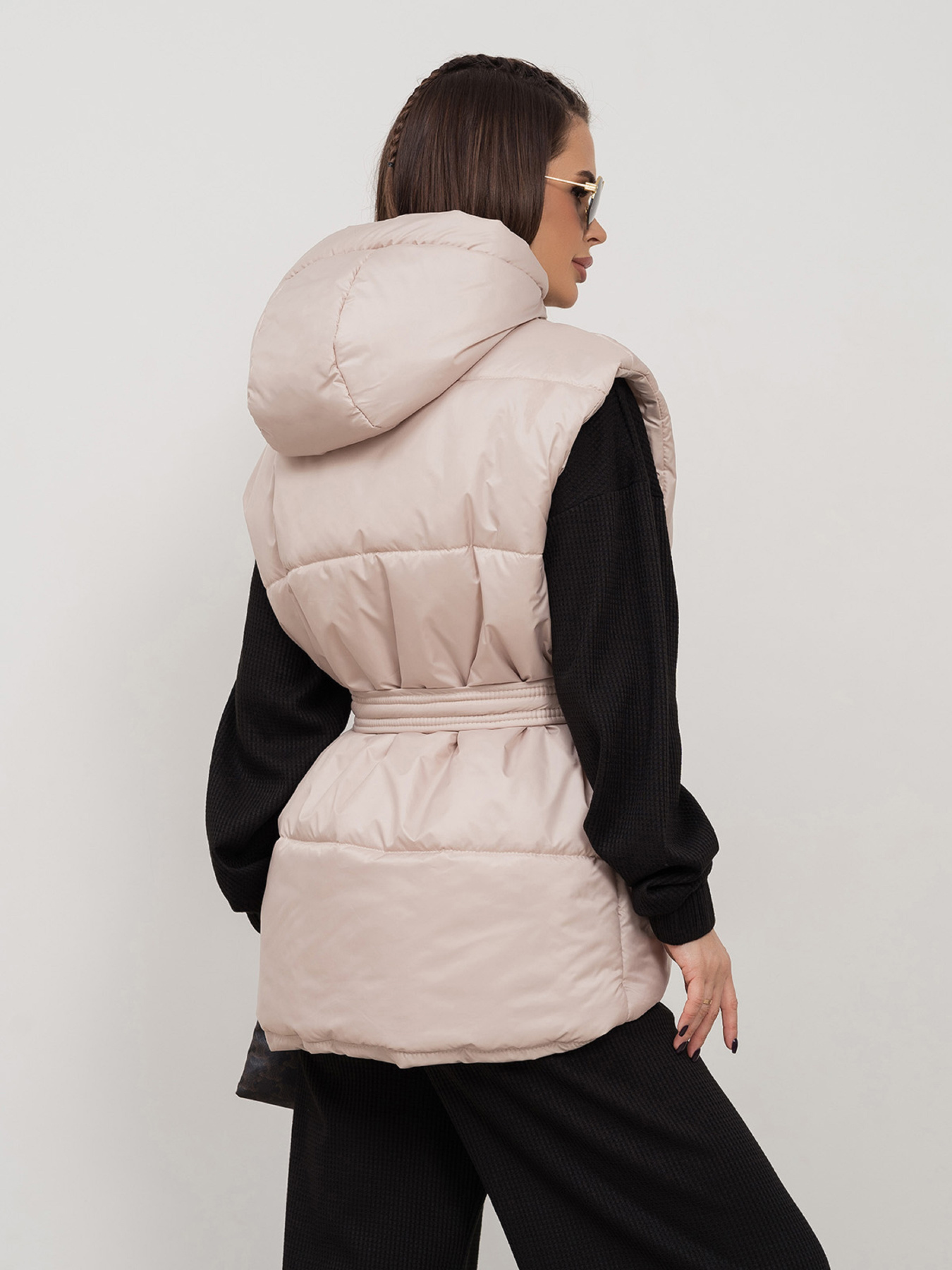 Жилет с утеплителем ISSA Plus модель SA-505_бежевый Фото